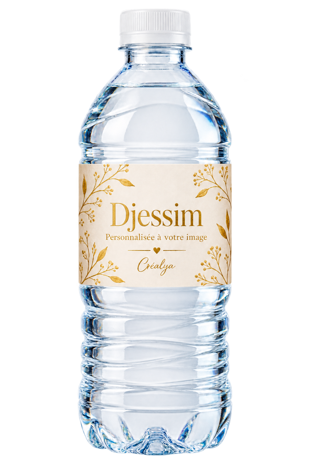 Petite bouteille d’eau personnalisée