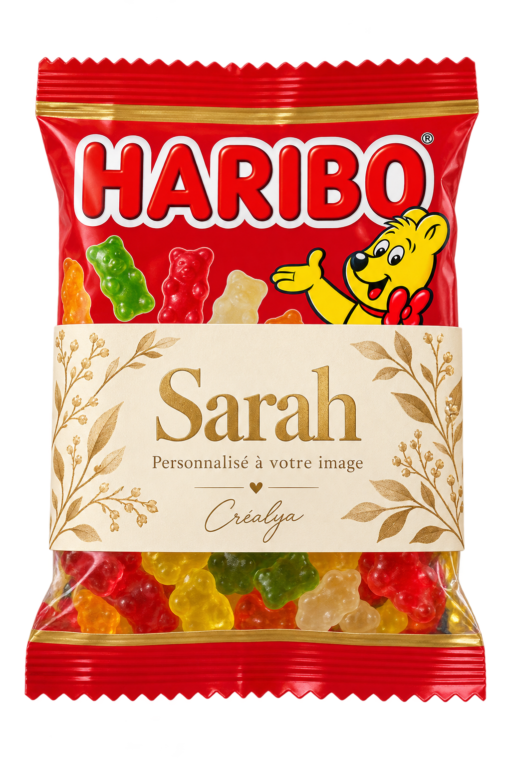 Sachet de bonbons Haribo 30 g personnalisé – Pour tous vos événements