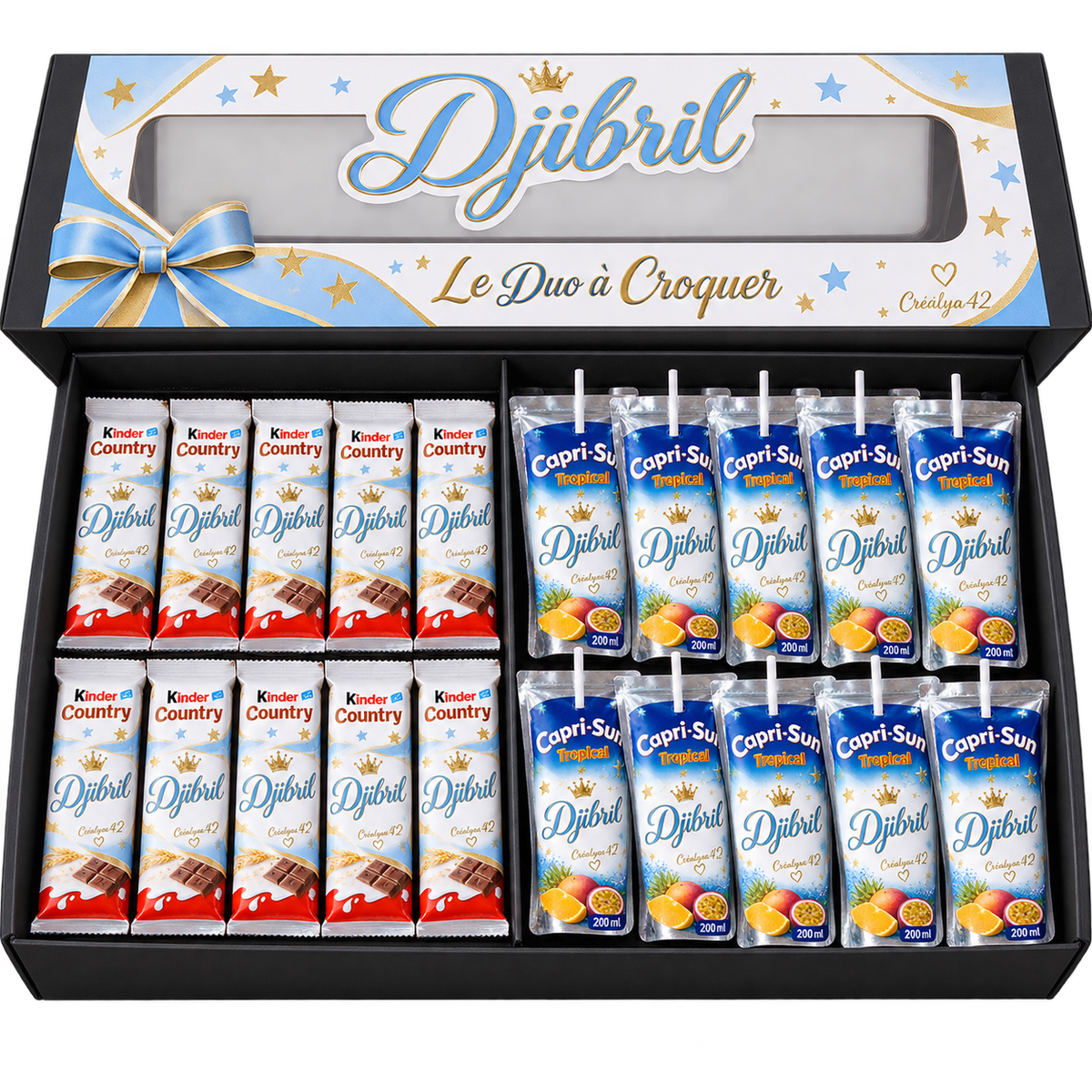 Le Duo à Croquer – Coffret gourmande personnalisée